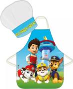 Paw Patrol Keukenschort / Kookschort / met Koksmuts - Blauw, Kinderen en Baby's, Carnavalskleding en Verkleedspullen, Ophalen of Verzenden