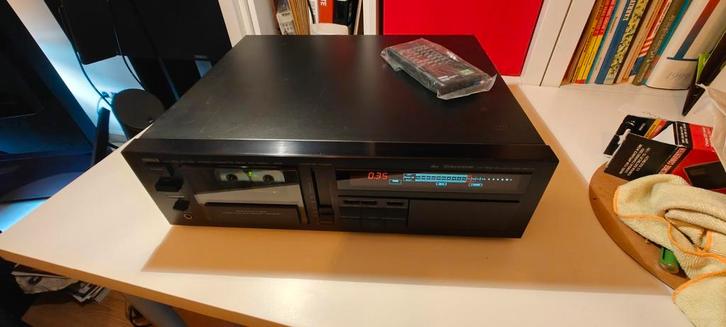 Deck cassette YAMAHA NATURAL SOUND KX-1200 U, Audio, Tv en Foto, Cassettedecks, Enkel, Overige merken, Ophalen