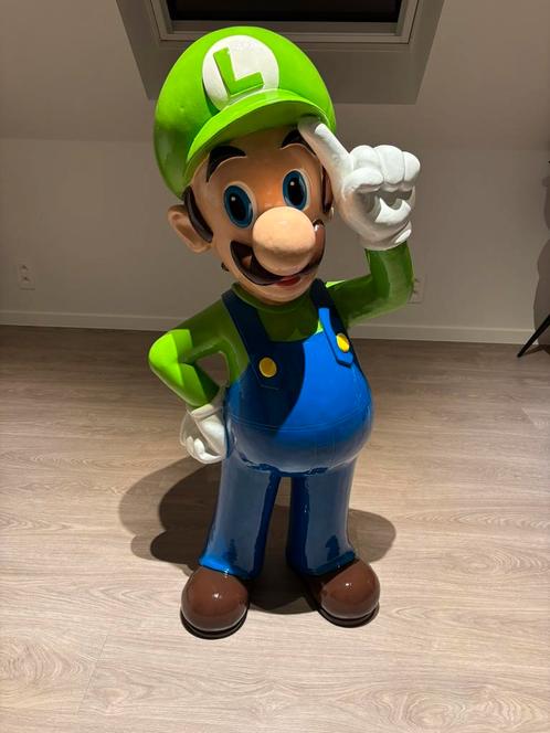 Luigi, Mario Bros, beeld, Verzamelen, Poppetjes en Figuurtjes, Nieuw, Ophalen