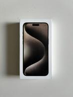 iPhone 15 Pro Max 256 GB (Titanium Natur) - NIEUWE GARANTIE, Telecommunicatie, Mobiele telefoons | Apple iPhone, Nieuw, Grijs
