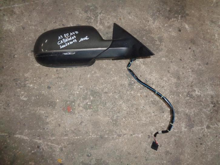 A vendre retroviseur droit Audi A3 8P Cabriolet 2008 à 2013, Autos : Pièces & Accessoires, Rétroviseurs, Audi, Utilisé, Enlèvement