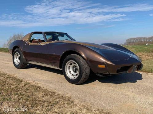 Chevrolet Corvette C3 Cabriolet 1976 | Route 66 auctions, Auto's, Oldtimers, Bedrijf, Te koop, Open dak, Chevrolet, Benzine, Cabriolet