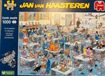 Jan van Haasteren puzzel 1000 - de kattenshow, Hobby en Vrije tijd, Denksport en Puzzels, Ophalen, Zo goed als nieuw