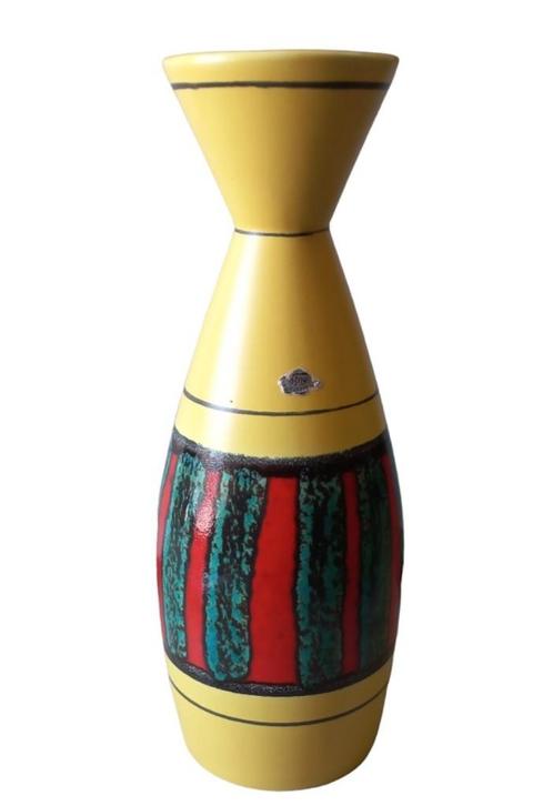 Bay Germany vaas Bodo Mans-W-G 1960's., Antiquités & Art, Antiquités | Vases, Enlèvement