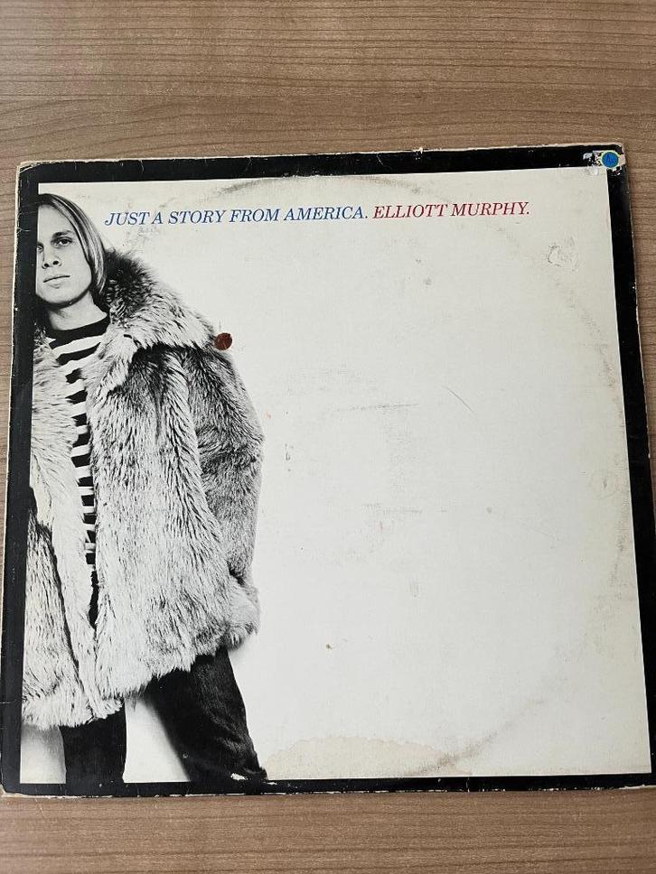 EELLIOTT MURPHY - JUST A STORY FROM AMERICA, Cd's en Dvd's, Vinyl | Rock, Gebruikt, Rock-'n-Roll, Verzenden