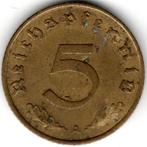 Duitsland : 5 Reichspfennig 1939 A Berlijn  KM#91  Ref 14668, Postzegels en Munten, Duitsland, Ophalen of Verzenden, Losse munt