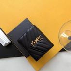 Portefeuille/portefeuille Yves Saint Laurent, Autres marques, Noir, Cuir, Enlèvement ou Envoi