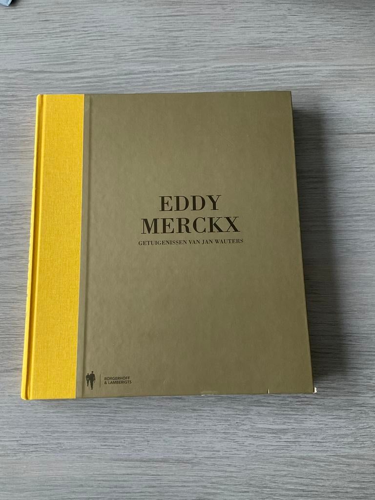 J. WAUTERS - Eddy Merckx boek, Livres, Biographies, Sport, Enlèvement ou Envoi