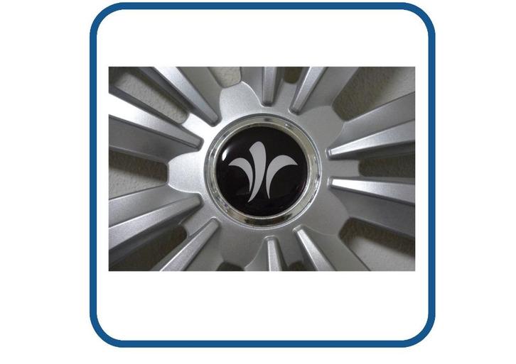 Niesmann Bischoff doming naafstickers caravan en 3D, Epoxy, Verzamelen, Stickers, Nieuw, Overige typen, Verzenden