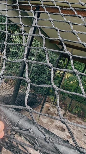 Heavy-duty touwnet/klimnet/span-of trampoline net beschikbaar voor biedingen