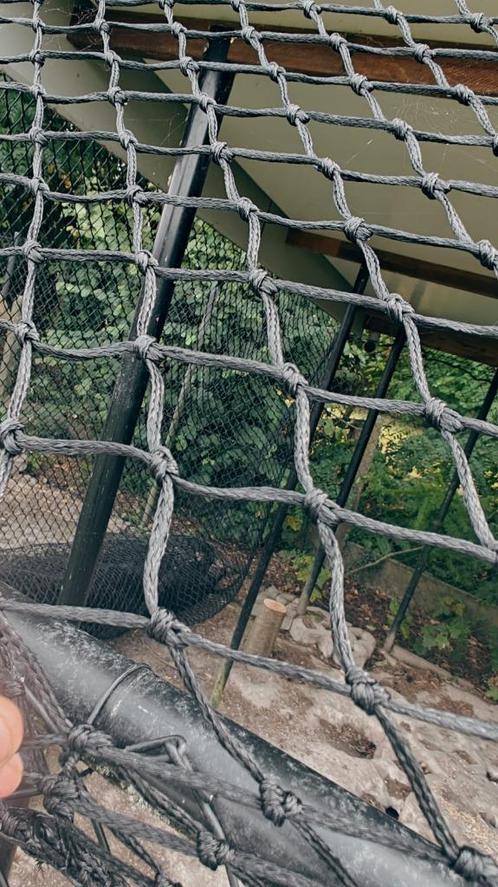 Heavy-duty touwnet/klimnet/span-of trampoline net, Tuin en Terras, Overige Tuin en Terras, Nieuw, Ophalen
