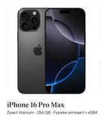 I PHONE 16 PRO MAX -256 GB -92 % acu, Télécoms, Téléphonie mobile | Apple iPhone, 256 GB, IPhone 16 Pro Max, Comme neuf, Enlèvement