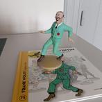 Kuifje-figuur: n75 Frank Wolff, de misdadiger, Ophalen of Verzenden, Kuifje, Zo goed als nieuw, Beeldje of Figuurtje