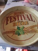 Blikken plateau bier festival, Verzamelen, Ophalen of Verzenden