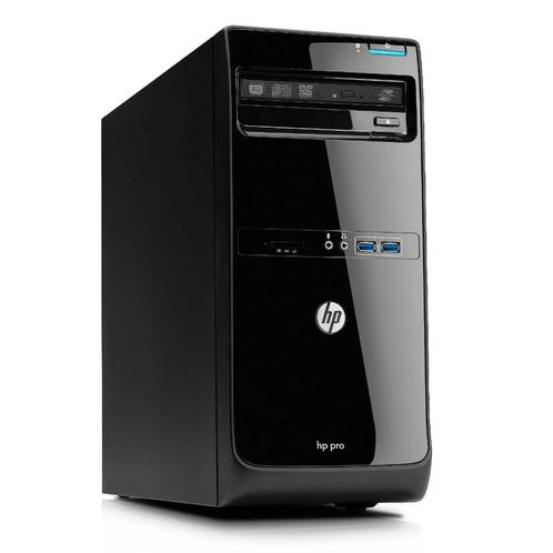 PC HP Pro 3500 Micro Tower Windows 11 + écran HP 20 pouces, Computers en Software, Desktop Pc's, Zo goed als nieuw, 3 tot 4 Ghz