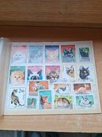 Postzegels katten, Ophalen
