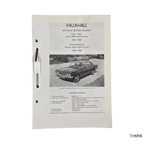 Kluwer | Vauxhall Victor / Ventora | 1967-1969 | NL, Auto diversen, Handleidingen en Instructieboekjes, Ophalen of Verzenden
