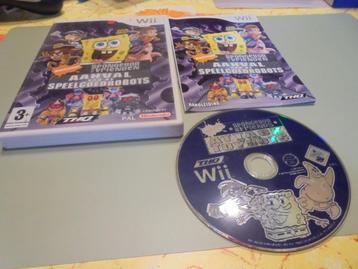 WII Spongebob en vrienden Aanval van de speelgoedrobts (CIB) beschikbaar voor biedingen