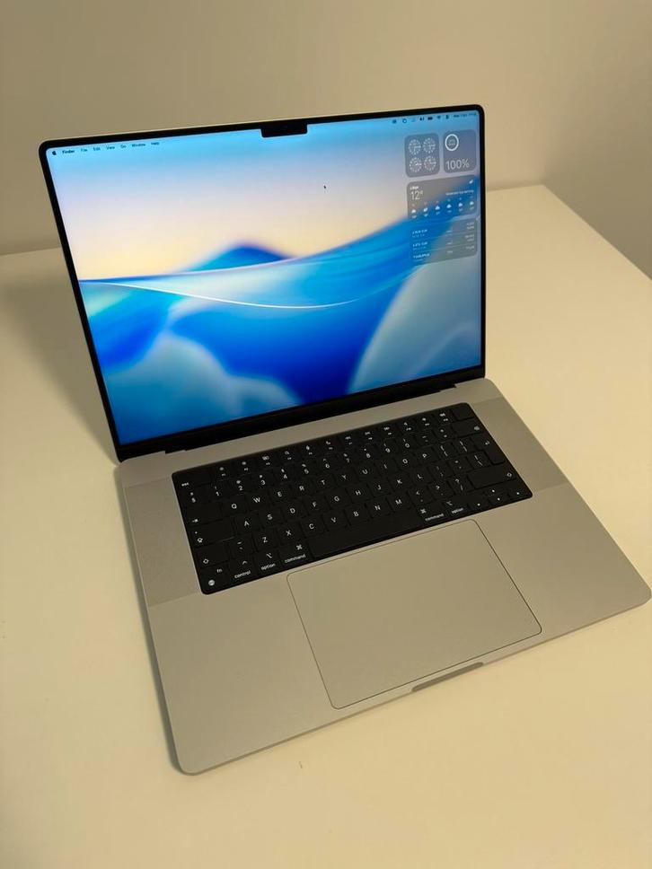 Macbook Pro 16’ M2 Max Argent 12c CPU 30c GPU 512Go 32Go ram, Computers en Software, Apple Macbooks, Gebruikt, MacBook Pro, 16 inch