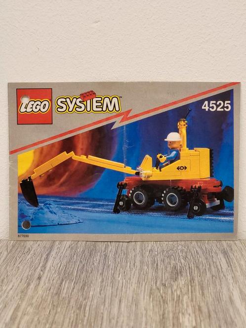 Lego System 4525 Road and Rail Repair handleiding, Kinderen en Baby's, Speelgoed | Duplo en Lego, Gebruikt, Lego, Ophalen of Verzenden
