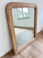 Grote houten spiegel 100x120, Huis en Inrichting, Woonaccessoires | Spiegels, Ophalen