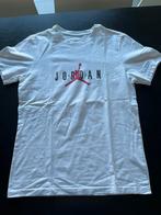 Air Jordan witte Tshirt maat M. zeer goede staat., Maat 48/50 (M), Wit, Ophalen of Verzenden, Gedragen