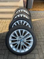 Orginele BMW 5 serie velgen met Pirelli banden, Ophalen, 18 inch, Banden en Velgen, Winterbanden