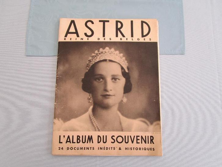 Prenten Koningin Astrid, Collections, Photos & Gravures, Utilisé, Gravure, Autres sujets/thèmes, Avant 1940, Enlèvement