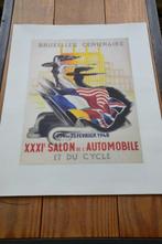 Vintage posters auto, Verzamelen, Reclame, Ophalen of Verzenden, A1 t/m A3, Zo goed als nieuw