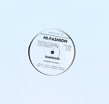 DAMOCLES 12", mixage dance/pop pour DJ des années 80 avec Ma