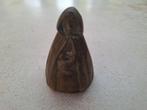 Bronzen bel - vrouw met cape, Ophalen, Brons