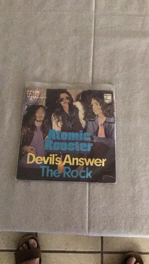 Zeldzame single van Atomic Rooster, Cd's en Dvd's, Vinyl | Rock, Gebruikt, Poprock, Overige formaten, Ophalen of Verzenden
