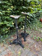 Metalen onderstellen tuintafels, Ophalen, Gebruikt