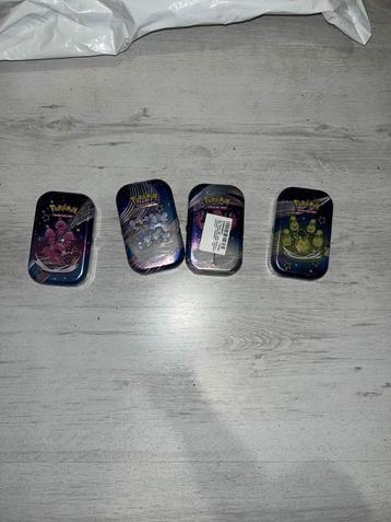 Mini Tin Destiny van Paldea Pokémon beschikbaar voor biedingen