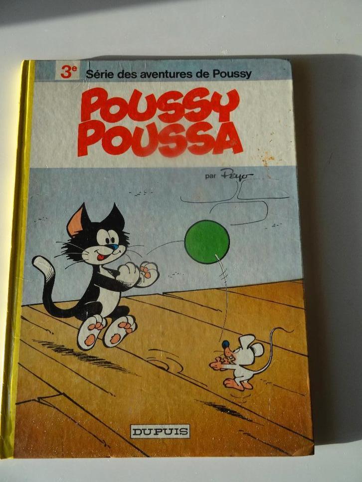 Aventures de Poussy par Peyo EO Dupuis 1977, Livres, BD, Utilisé, Une BD, Enlèvement ou Envoi