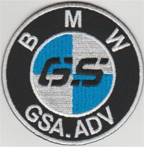 BMW GS Adventure stoffen opstrijk patch embleem #25, Motoren, Accessoires | Stickers, Verzenden