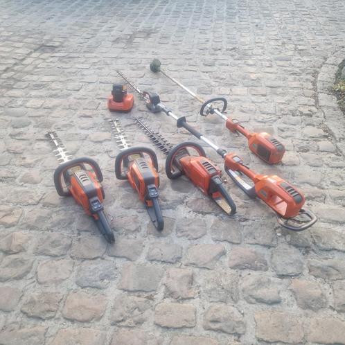 Haagscharen Husqvarna, Tuin en Terras, Heggenscharen, Gebruikt, Accu, Ophalen