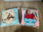 2 kussens van Samson en Marie nieuw, Ophalen, Nieuw, Overige kleuren, Vierkant