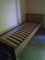 Lit 1 personne + table de nuit + commode, Ophalen, Overige materialen, Gebruikt, Beige