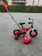 Kinderfiets „Cars” van 10 inch en helm „Cars”, Ophalen, Zo goed als nieuw