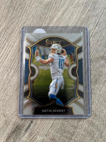 Justin Herbert 2020 Panini Select Rookie beschikbaar voor biedingen
