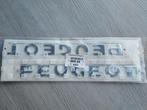 2 x kleefletters "Peugeot", nog nieuw, Envoi, Neuf, Emballage