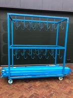 Rekken voor opslag 56 fiets wielen, Ophalen, Zo goed als nieuw