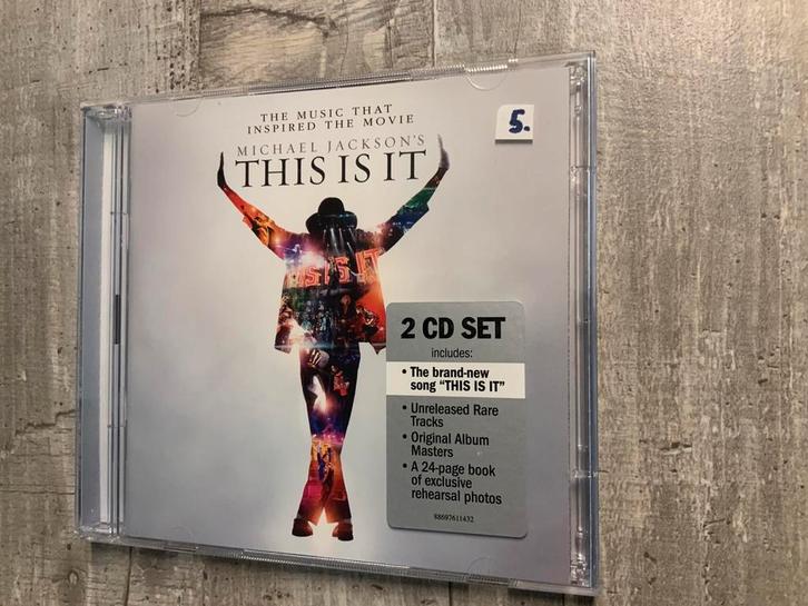 MICHAEL JACKSON, Cd's en Dvd's, Cd's | Pop, Zo goed als nieuw, Ophalen of Verzenden