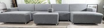 Grote modulaire U-vormige hoeksalon. (bezorgoptie) beschikbaar voor biedingen