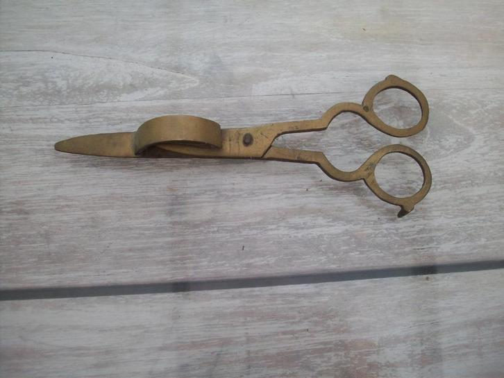 geel koper schaar weet niet voor wat, Antiek en Kunst, Antiek | Brons en Koper, Koper, Ophalen of Verzenden