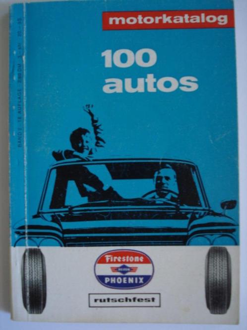 Motorkatalog 100 Autos - Kombi - Geländewagen 1963 18. Aufla, Boeken, Auto's | Boeken, Gelezen, Algemeen, Verzenden
