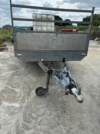 Drie asser aanhangwagen met oplooprem, Auto diversen, Aanhangers en Bagagewagens, Ophalen, Gebruikt