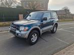 MITSHIBUTSHI PAJERO 3.2 DID AUTOMAAT 4WD LICHTEVRACHT 2 ZITS, Auto's, Automaat, Zwart, 4 cilinders, Blauw