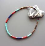 Collier amérindien pour homme ou femme en turquoises, corail, Neuf, Enlèvement ou Envoi, Avec pierre précieuse, Bleu